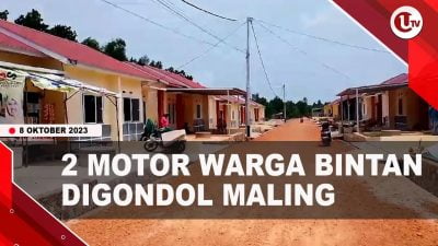 [Video] 2 Motor Warga Bintan Digondol Maling | U-NEWS