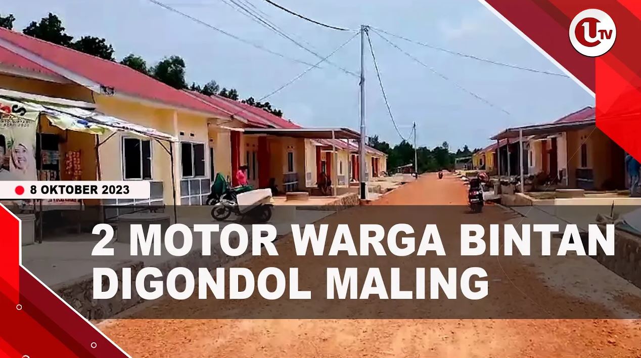 [Video] 2 Motor Warga Bintan Digondol Maling | U-NEWS