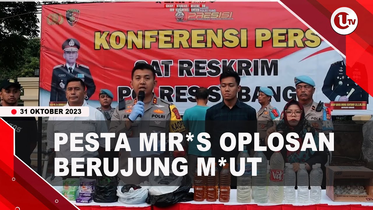 [Video] 13 Warga Tewas Usai minum Miras Oplosan | U-NEWS