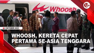 [Video] Jokowi Resmikan Kereta Cepat Jakarta Bandung ‘Whoosh’ | U-NEWS
