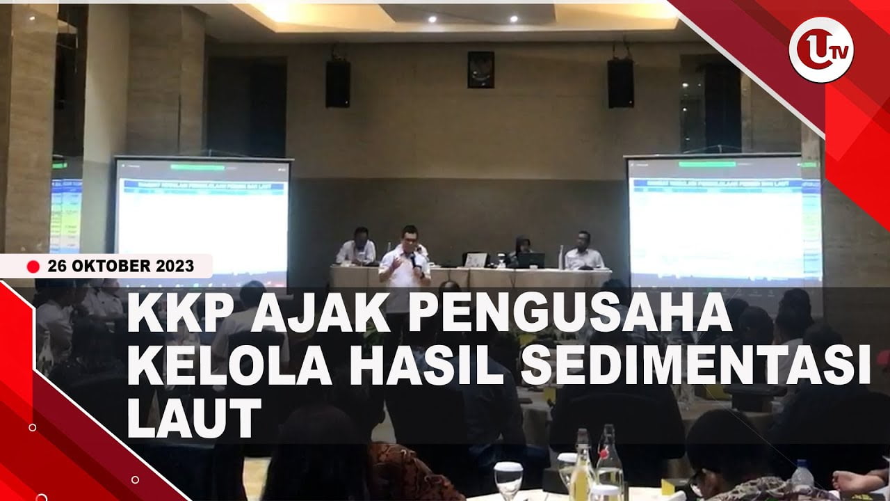 [Video] KKP Terbitkan Pertaruran Menteri Pengelolaan Sedimentasi Laut | U-NEWS