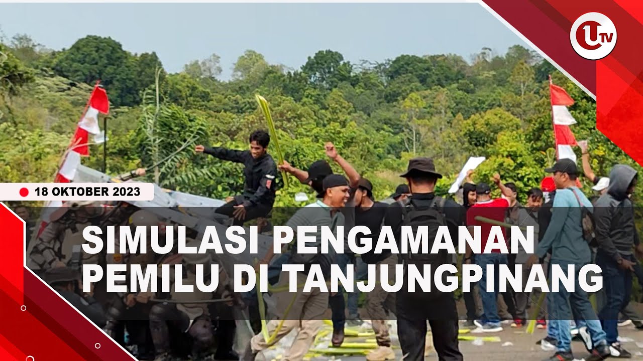 [Video] Ricuh Antara Polisi dan Warga di Kantor KPU | U-NEWS