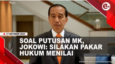[Video] Sikap Jokowi Soal Putusan MK dan Isu Gibran Maju Pilpres | U-NEWS