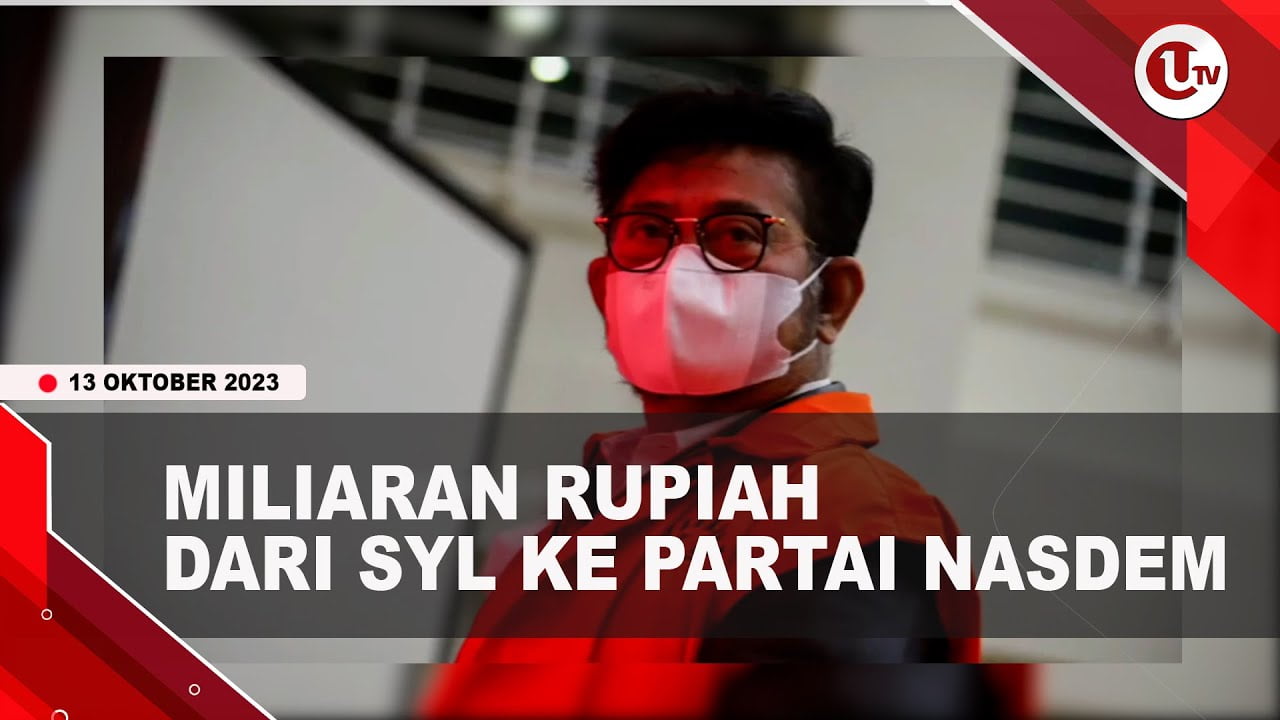 [Video] KPK Sebut Ada Uang Miliaran Rupiah Dari SYL Ke Nasdem | U-NEWS