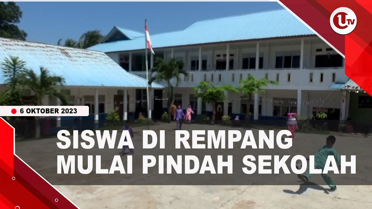 [Video] Siswa di Rempang Mulai Pindah Sekolah | U-NEWS