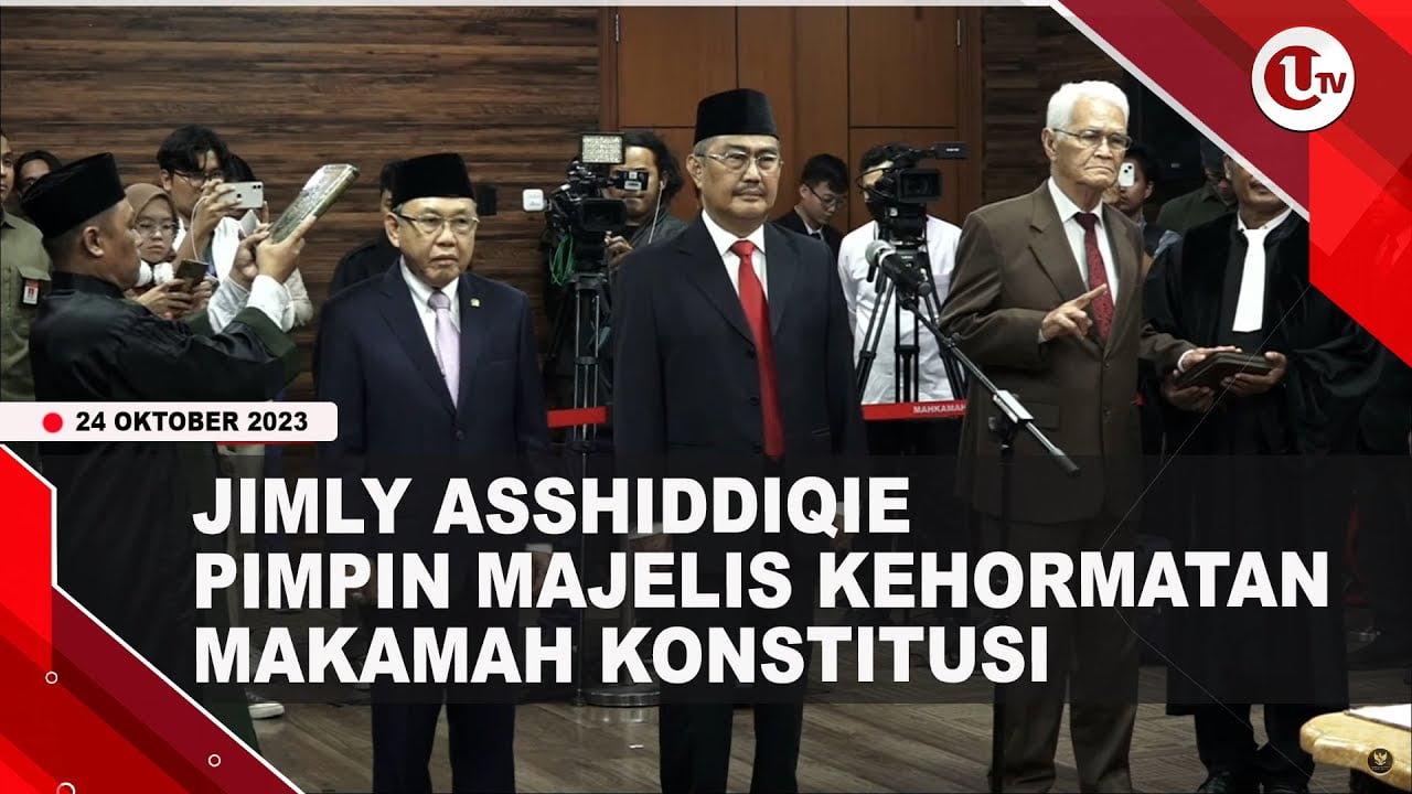 [Video] Jimly Asshidiqie Pimpin Majelis Kehormatan MK | U-NEWS