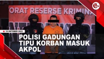 [Video] Polisi Gadungan Tipu Puluhan Warga Diterima Masuk AKPOL | U-NEWS