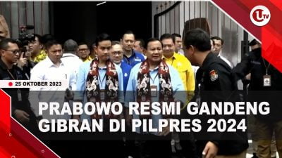 [Video] Prabowo-Gibran Diarak Ribuan Pendukung | U-NEWS