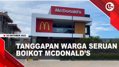[Video] Pendapat Warga Terkait Seruan Boikot Produk Mcdonald’s | U-NEWS