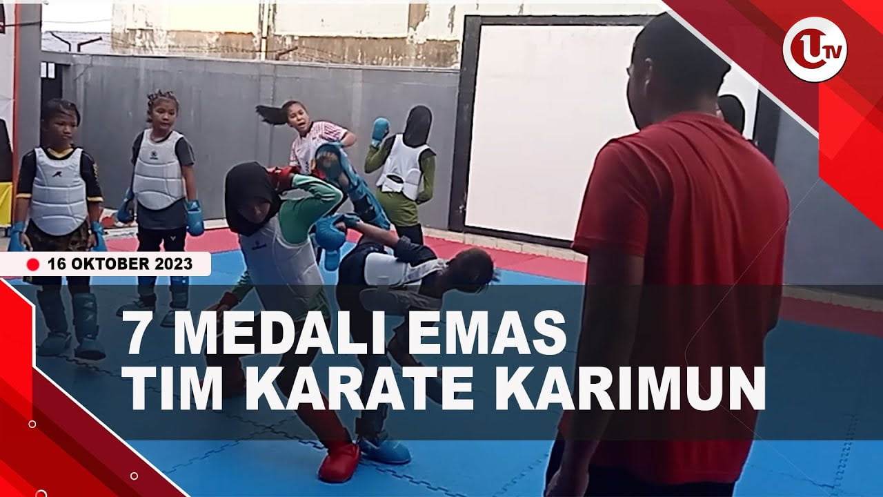 [Video] Tim Karate Karimun Raih 5 Besar Piala Menpora 2023 | U-NEWS