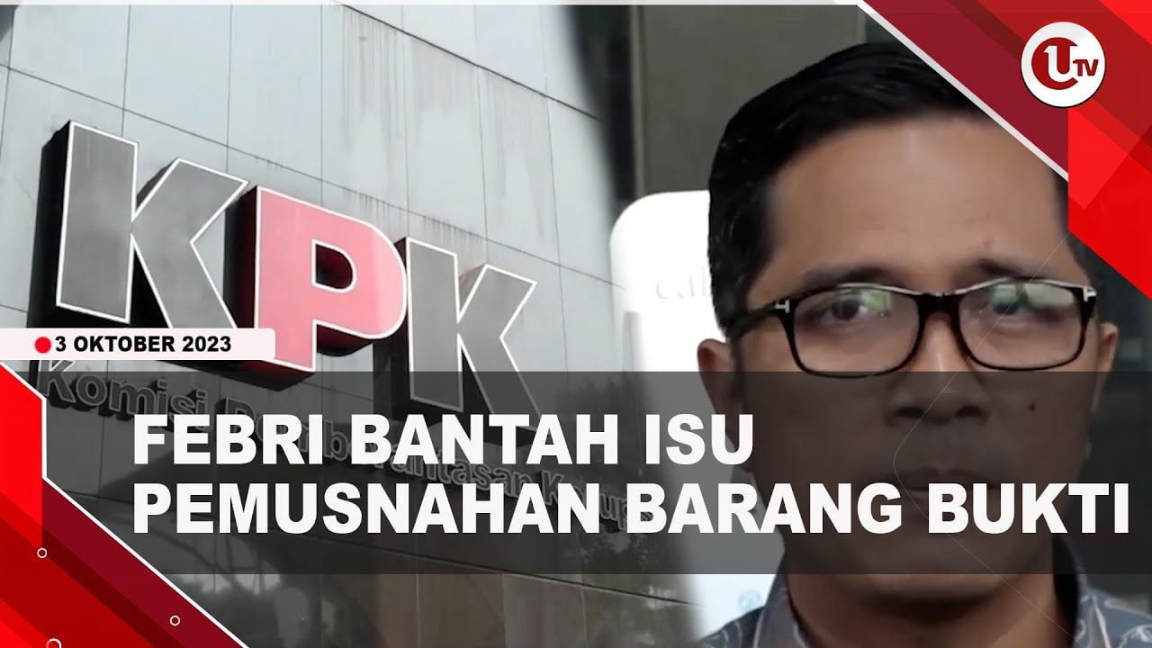 [Video] Febri Diansyah Bantah Isu Pemusnahan Barang Bukti di Kementan | U-NEWS