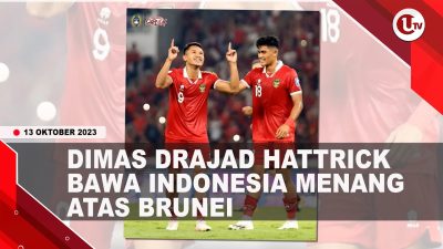 [Video] Dimas Drajad Hattrick, Bawa Indonesia Menang Atas Brunei | U-NEWS