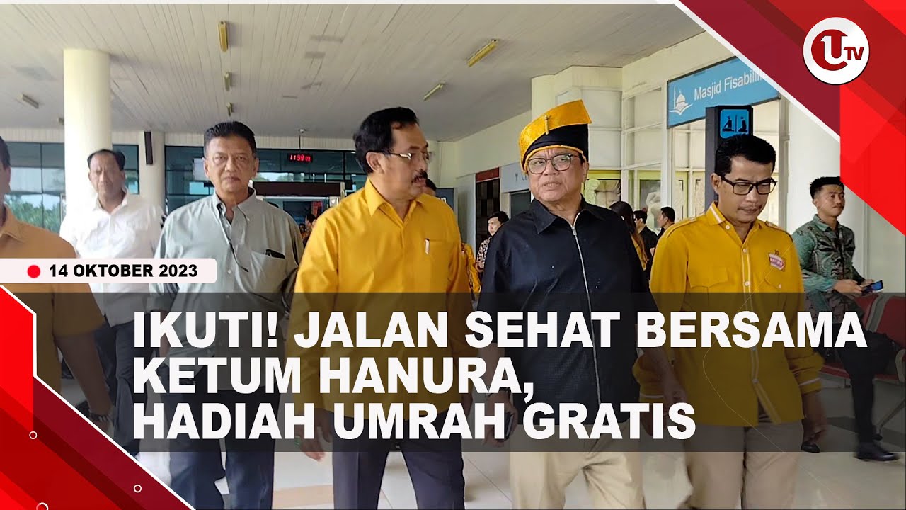 [Video] Ketum Hanura Temu Kader-Jalan Sehat di Tanjungpinang