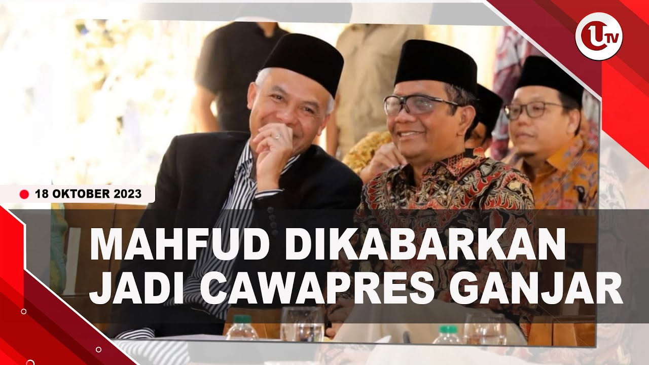 [Video] Mahfud Dikabarkan Jadi Cawapres Ganjar | U-NEWS