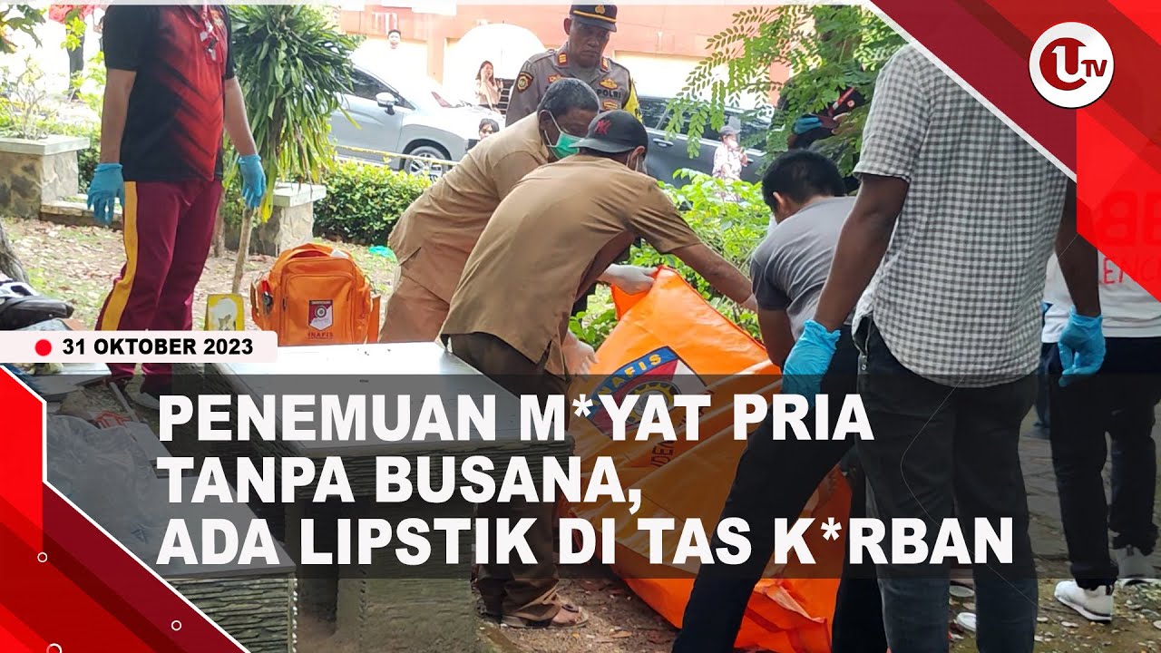 [Video] Mayat Pria Tanpa Busana Ditemukan di Taman Jalan Diponegoro | U-NEWS