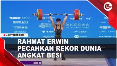 [Video] Atlet Angkat Besi Rahmat Erwin Pecahkan Rekor Dunia | U-NEWS