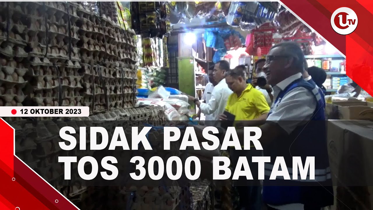 [Video] Tim Pengendali Inflasi Sidak di Pasar TOS 3000 | U-NEWS