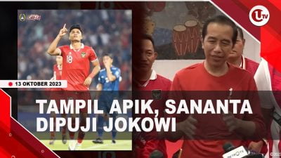 [Video] Jokowi Sebut Masuknya Sananta Mengubah Pola Permainan Timnas | U-NEWS