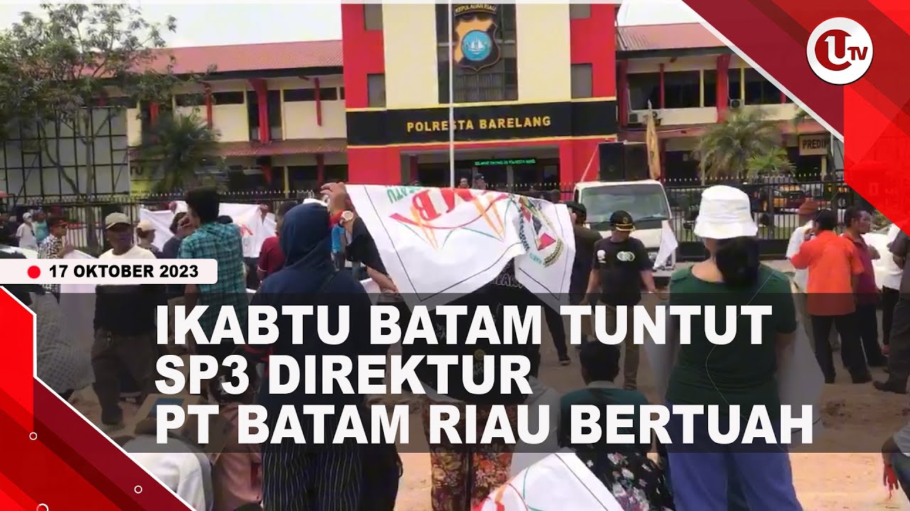 [Video] IKABTU Batam Unjuk Rasa di Mapolresta Barelang | U-NEWS