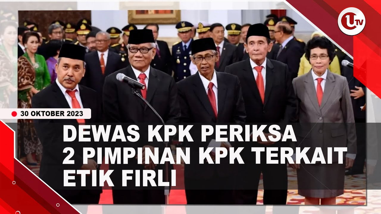 [Video] Dewas Kpk Periksa Johanis Tanak dan Alexander Mawarta | U-NEWS