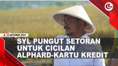 [Video] SYL dan Dua Pejabat Kementan Ditetapkan Tersangka | U-NEWS