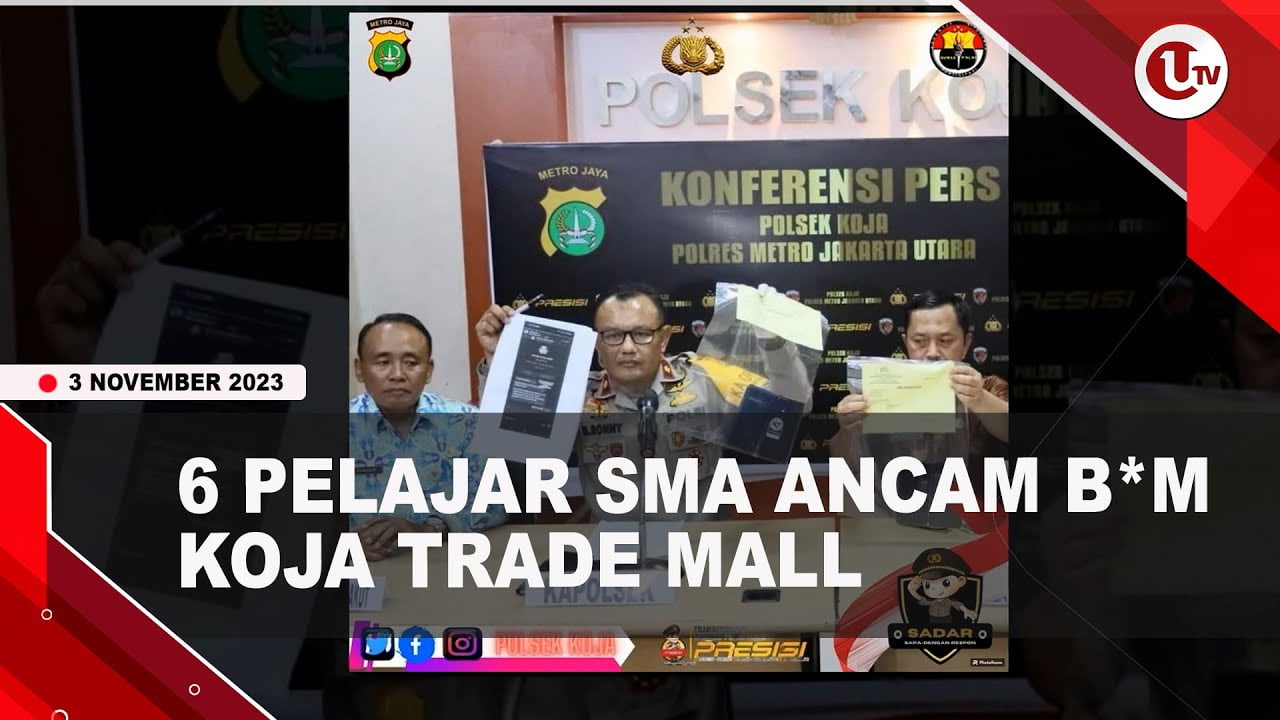 [Video] Pelajar SMA Ancam Bom Koja Trade Mall Ternyata Hoaks