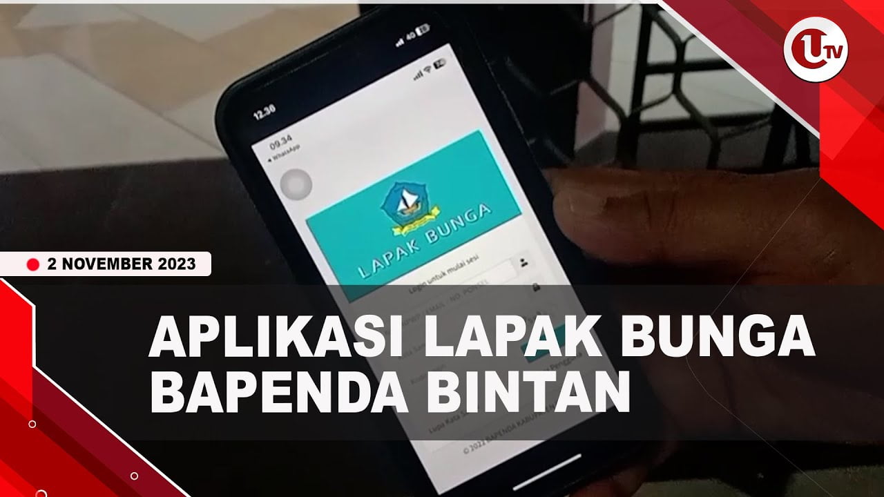 [Video] Aplikasi Lapak Bunga Permudah Wajib Pajak Perbaharui Data | U-NEWS