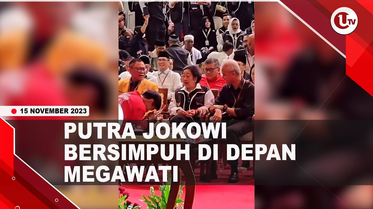 [Video] Momen Gibran dan Kaesang Sungkem ke Megawati | U-NEWS