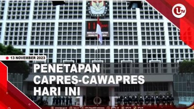 [Video] KPU Umumkan Penetapan Capres-Cawapres Hari Ini | U-NEWS