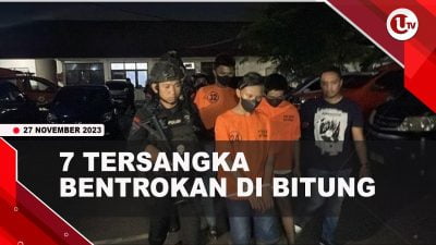 [Video] Polisi Tetapkan 7 Tersangka Bentrokan Ormas di Bitung | U-NEWS