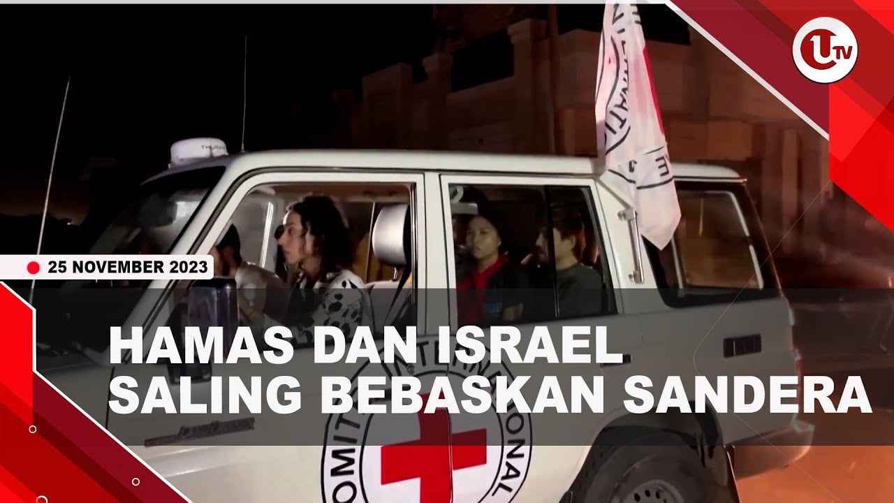 [Video] Hamas Bebaskan 13 Warga Israel dan 10 Warga Thailand