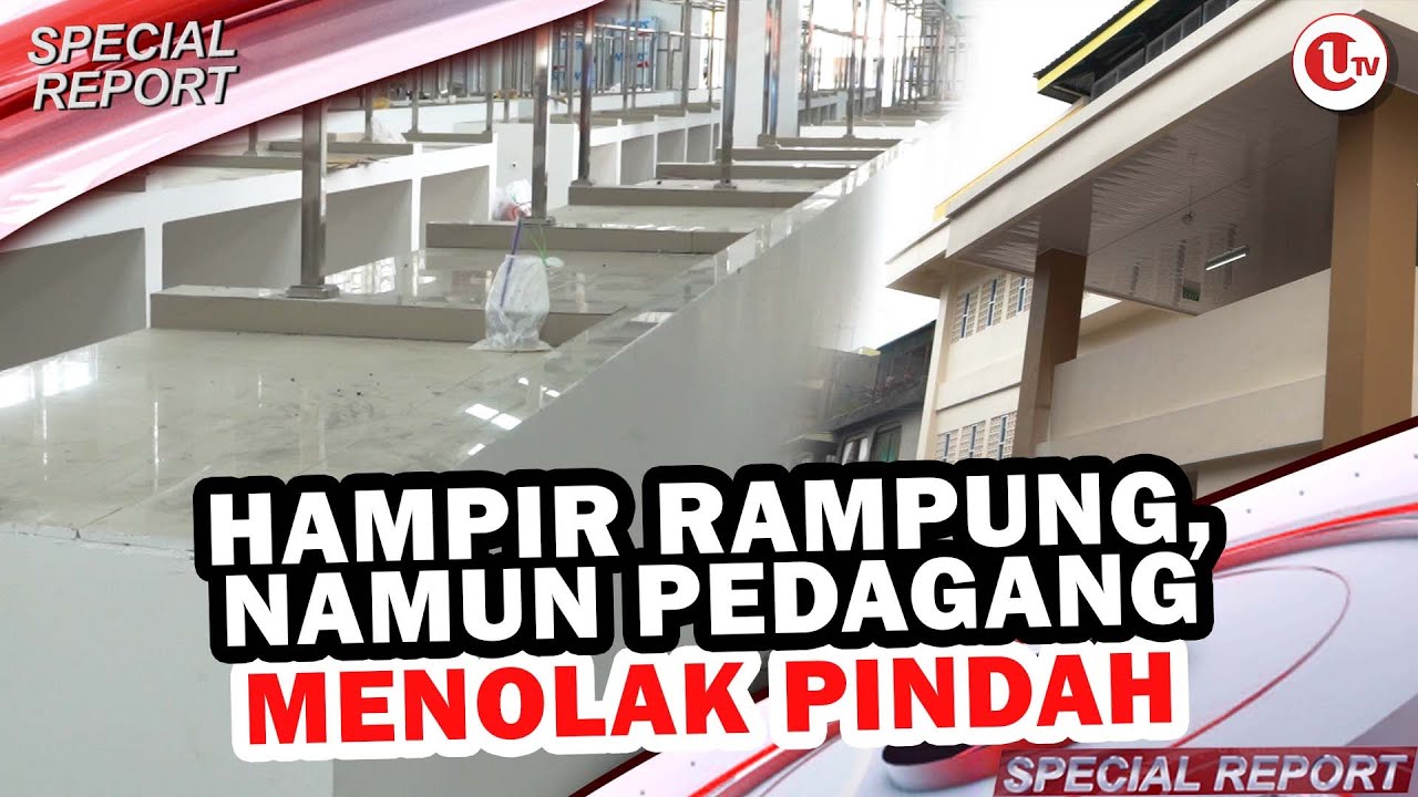 [Video] Lapak Pasar Baru Tanjungpinang Tidak Layak | U-NEWS SPECIAL REPORT