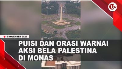 [Video] Lautan Manusia pada Aksi Bela Palestina di Monas
