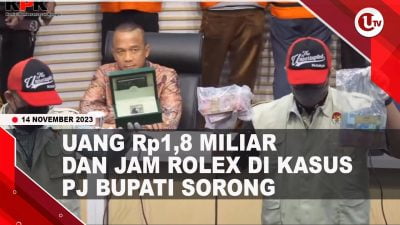 [Video] KPK Tetapkan PJ Bupati Sorong Tersangka Suap Rp1,8 Miliar