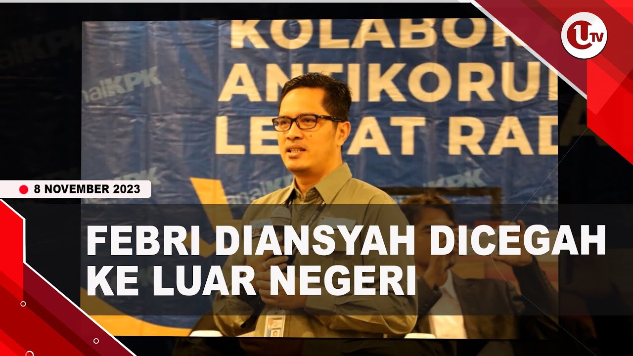 [Video] Pengacara SYL, Febri Diansyah Dicegah ke Luar Negeri | U-NEWS