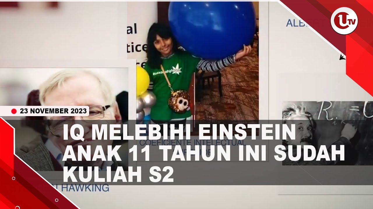 [Video] Anak 11 Tahun Asal Meksiko Sudah Kuliah S2 Matematika | U-NEWS