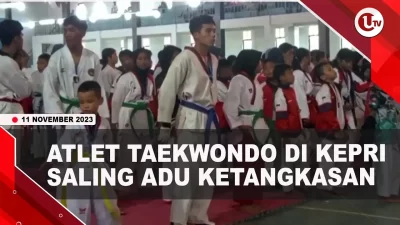 [Video] Ratusan Atlet Berlaga Kejuaraan di Taekwondo Bintan Open Tournament | U-NEWS