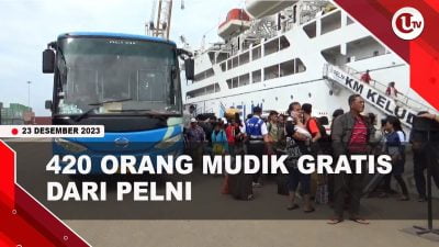 [Video] 3.700 Pemudik Berangkat Dari Batam Menuju Belawan Medan | U-NEWS