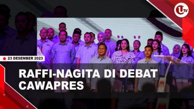 [Video] Raffi dan Nagita Dukung Gibran di Debat Cawapres | U-NEWS