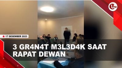 [Video] Anggota Dewan Ukraina Ledakkan 3 Granat Saat Rapat | U-NEWS