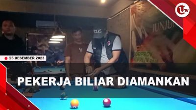 [Video] Wanita Pekerja Biliar Diamankan, Diduga Konsumsi Narkoba | U-NEWS