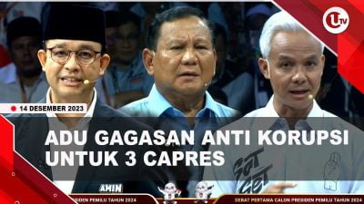 [Video] KPK Bakal Undang 3 Capres Adu Gagasan Pemberantasan Korupsi | U-NEWS