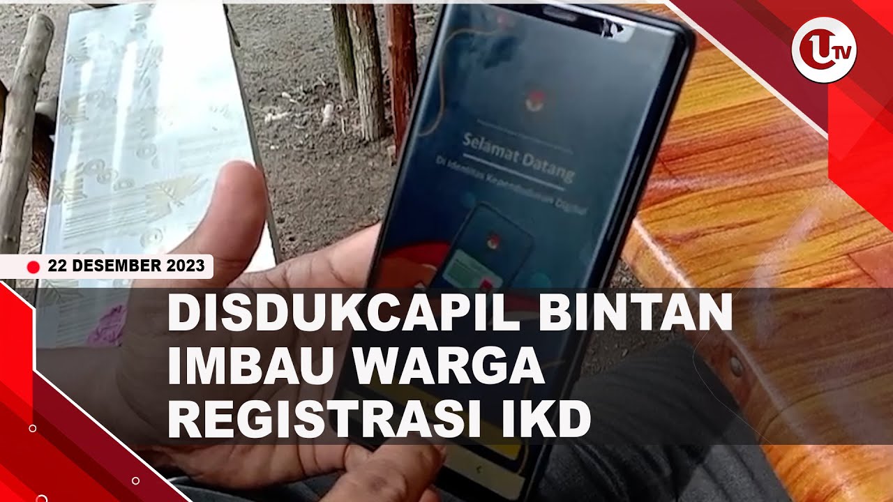 [Video] 6.150 Masyarakat Bintan Telah Miliki KTP Digital | U-NEWS