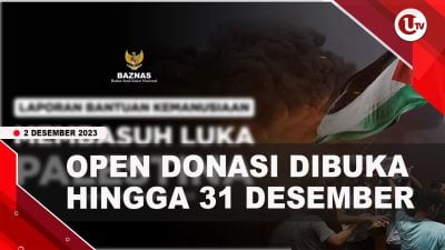 [Video] Bantuan Untuk Palestina di BAZNAS Capai Rp91 Miliar