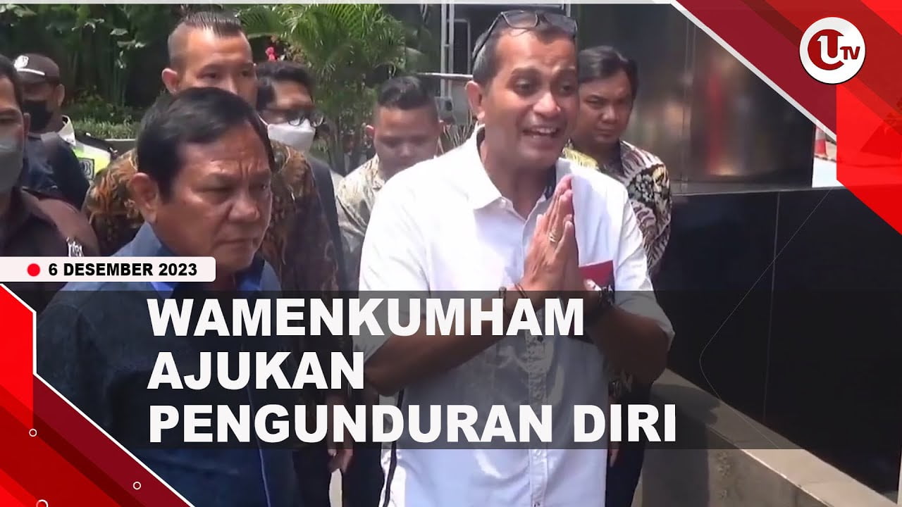 [Video] Wamenkumhan Eddy Hiariej Ajukan Pengunduran Diri | U-NEWS