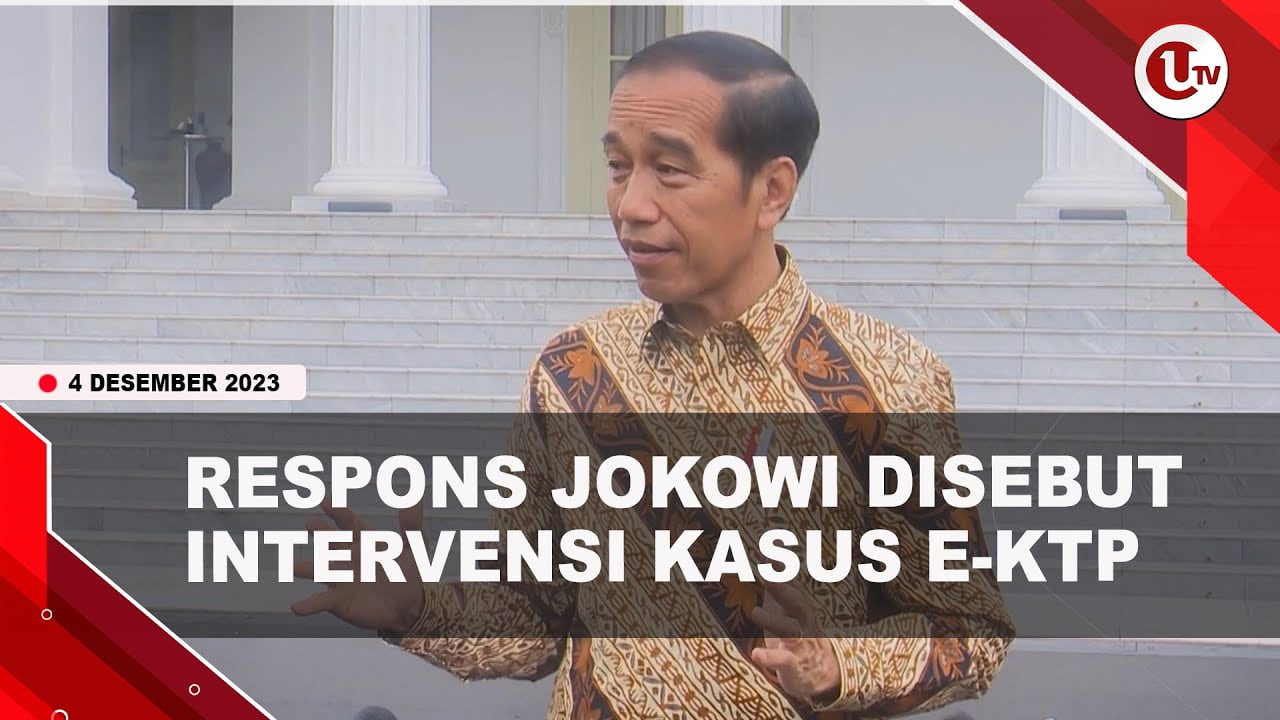 [Video] Jokowi Respons Pernyataan Agus Rahardjo Soal Kasus E-KTP | U-NEWS