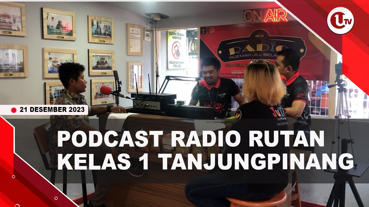 [Video] Hibur Warga Binaan, Rutan Kelas 1 Tanjungpinang Adakan Podcast | U-NEWS