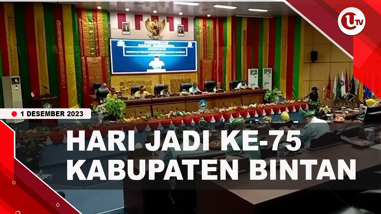 [Video] Pemkab Bintan Peringati Hari Jadi Ke-75 | U-NEWS