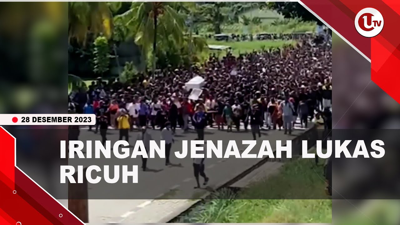 [Video] Iring-Iringan Jenazah Lukas Enembe Ricuh | U-NEWS