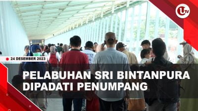 [Video] Sehari Jelang Natal, Pintu Masuk SBP Dialihkan | U-NEWS